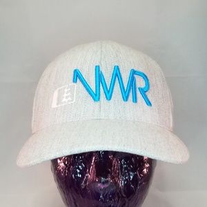 NWR Men's Hat Gray/ Blue Embroidered 6 7/8 -7 1/4